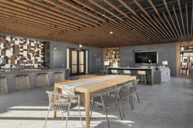 2302-02 Post House Apartment Building Models and Community Area
Interior Solutions
Brittany Jones
February 3, 2023
Copyright: Meagan Larsen / 2023