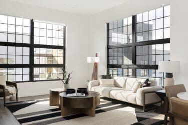 2302-02 Post House Apartment Building Models and Community Area
Interior Solutions
Brittany Jones
February 3, 2023
Copyright: Meagan Larsen / 2023 post house seating area white couch