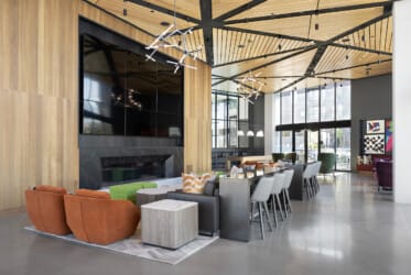 2406-02 Post District Apartment Complex Common Spaces
Interior Solutions, Brittany Jones
June 6, 2024
Copyright: Meagan Larsen / 2024 Lounge