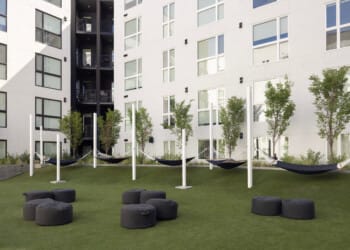 2406-02 Post District Apartment Complex Common Spaces
Interior Solutions, Brittany Jones
June 6, 2024
Copyright: Meagan Larsen / 2024 Outdoor Seating